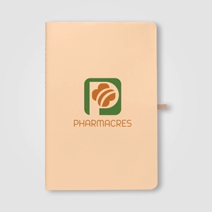Carnet en papier minéral soft-touch – A5 personnalisable