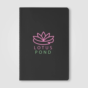 Carnet en papier recyclé à coutures contrastées - A5 personnalisable