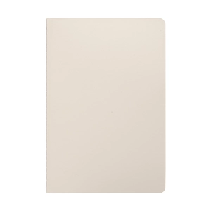 Carnet en papier recyclé à coutures contrastées - A5 personnalisable