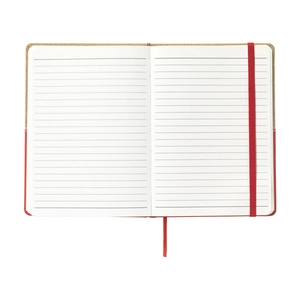 Carnet personnalisé mélange de liège et d'imitation cuir personnalisable