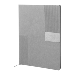 Carnet recouvert de PU recyclé personnalisable
