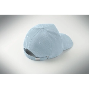 Casquette de baseball à 5 panneaux en velours côtelé de polyester personnalisable