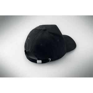 Casquette de baseball à 5 panneaux en velours côtelé de polyester personnalisable