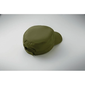 Casquette militaire en coton brossé 260gr/m² avec bande de transpiration personnalisable