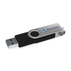 Clé USB Type-C et standard twister 3.0 personnalisable personnalisable