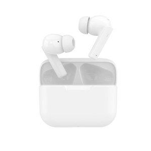 Ecouteurs à réduction de bruit ANC sans fil bluetooth blanc personnalisable