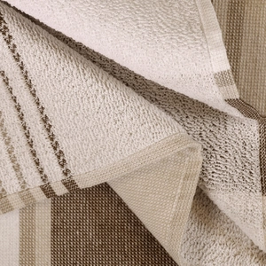 Fouta serviette bouclette - Rayures motif chevrons personnalisable