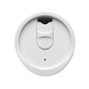 Gobelet à double paroi en PP avec base en liège 300 ml personnalisable