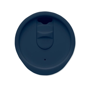 Gobelet à double paroi en PP avec base en liège 300 ml personnalisable