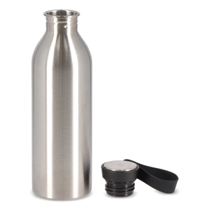 Gourde 500 ml en acier inoxydable - look élégant personnalisable