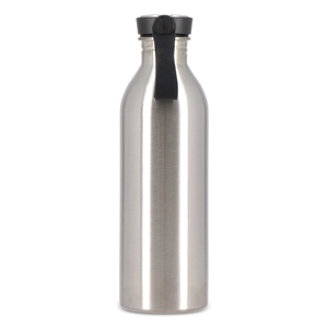 Gourde 500 ml en acier inoxydable - look élégant personnalisable