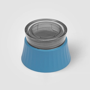 Gourde à couvercle étanche en acier inoxydable recyclé - 590 ml personnalisable
