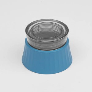 Gourde à couvercle étanche en acier inoxydable recyclé - 590 ml personnalisable