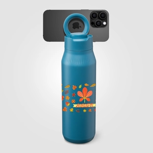 Gourde en Acier Inoxydable avec Support Selfie - 750 ml personnalisable