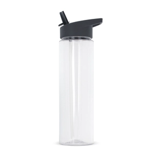Gourde en RPET avec paille pliable personnalisable
