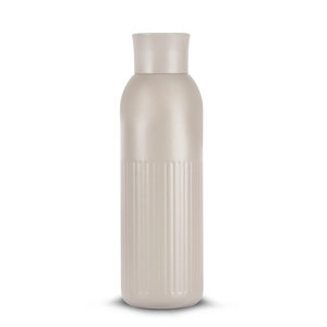 Gourde isotherme acier recyclé - 500 ml avec bouchon poussoir personnalisable