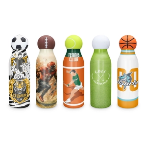 Gourde personnalisé aux oculeurs de votre sport 500ml - isotherme 