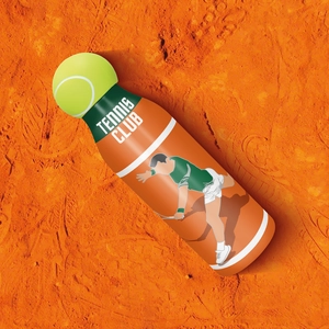 Gourde personnalisé aux oculeurs de votre sport 500ml - isotherme  personnalisable
