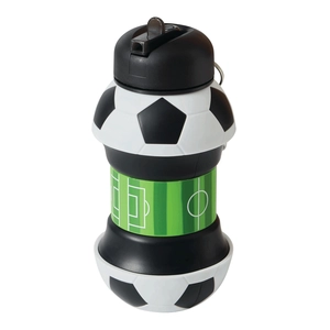 Gourde pliable en silicone spécial football - 550 ml