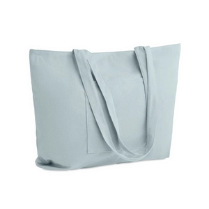 Grand sac shopping/de plage en velours côtelé de polyester personnalisable