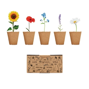 Kit de culture de fleurs - fabrication Europe personnalisable
