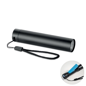 Lampe de poche rechargeable en aluminium recyclé 110 lumens personnalisable