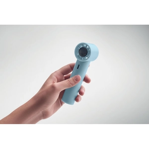 Mini ventilateur de poche en ABS avec écran d'affichage personnalisable