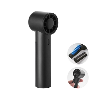Mini ventilateur de poche en ABS avec écran d'affichage personnalisable