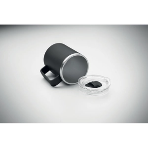 Mug à double paroi avec intérieur en acier inoxydable recyclé personnalisable