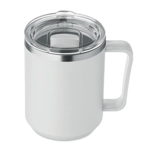 Mug à double paroi avec intérieur en acier inoxydable recyclé personnalisable