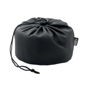 Oreiller de voyage pliable en polyester souple et en mousse personnalisable