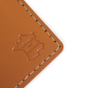 Porte-cartes cuir régénéré - made in France personnalisable