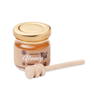 Pot de miel de fleurs sauvages 50g personnalisable