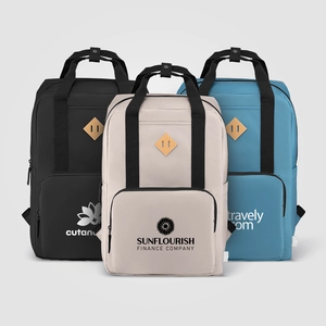 Sac à dos 300D RPET pour ordinateur portable 15 pouces - 16L
