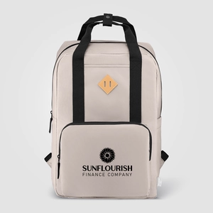 Sac à dos 300D RPET pour ordinateur portable 15 pouces - 16L personnalisable