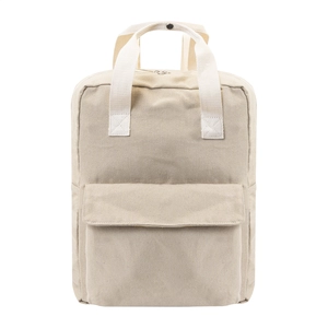Sac à dos en toile recyclée - emplacement PC personnalisable