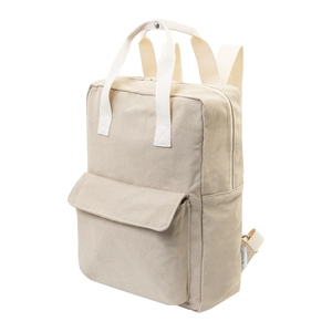 Sac à dos en toile recyclée - emplacement PC personnalisable