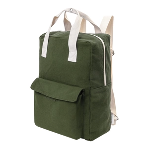 Sac à dos en toile recyclée - emplacement PC personnalisable