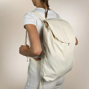 Sac à dos made in France en coton 250g/m2 personnalisable