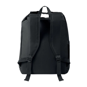 Sac à dos pour ordinateur portable de 15 pouces en polyester 600D RPET personnalisable