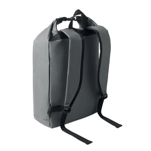 Sac à dos pour ordinateur portable de 15 pouces en polyester 600D RPET personnalisable