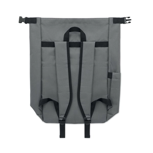 Sac à dos pour ordinateur portable de 15 pouces en polyester 600D RPET personnalisable