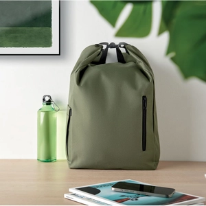 Sac à dos pour ordinateur portable de 15 pouces en polyester 600D RPET personnalisable