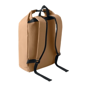 Sac à dos pour ordinateur portable de 15 pouces en polyester 600D RPET personnalisable