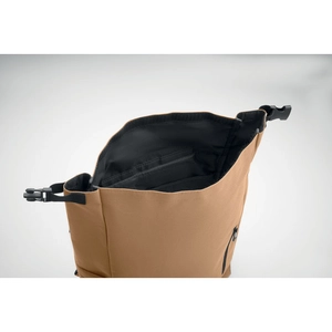 Sac à dos pour ordinateur portable de 15 pouces en polyester 600D RPET personnalisable