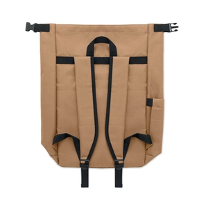 Sac à dos pour ordinateur portable de 15 pouces en polyester 600D RPET personnalisable