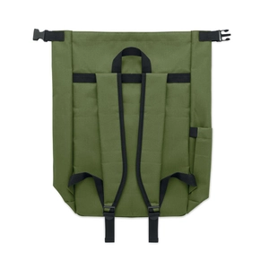 Sac à dos pour ordinateur portable de 15 pouces en polyester 600D RPET personnalisable