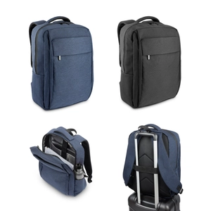 Sac à dos pour ordinateur portable entièrement rembourré en polyester recyclé 15,6' personnalisable