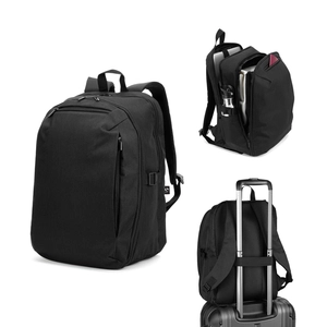 Sac avec un compartiment à ouverture complète en polyester recyclé haute densité 300D 16 pouces