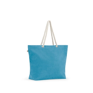 Sac de plage en coton recyclé (70 %) et polyester recyclé (30 %) (220 g/m²) personnalisable
